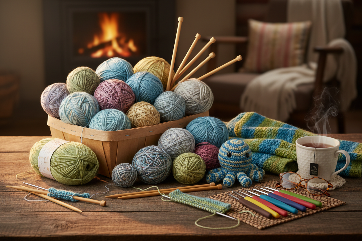 Knitting and Crochet