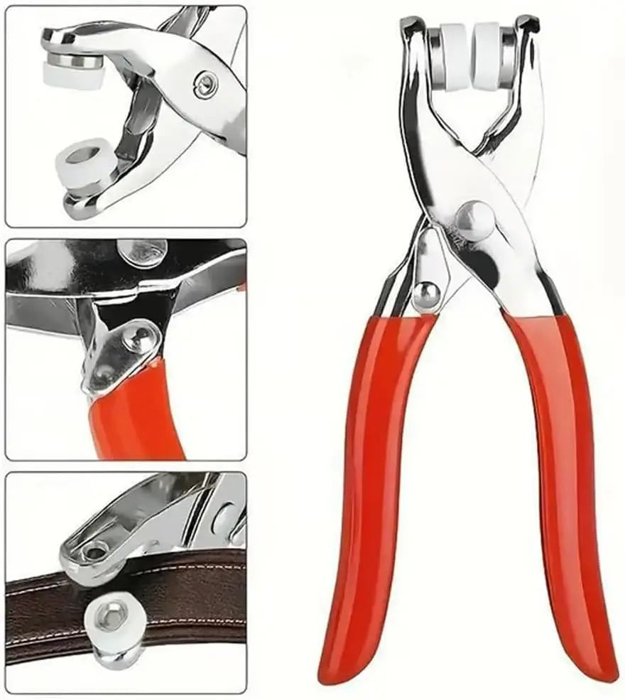 100 pc Colorful Metal Snap Button Fastener Kit