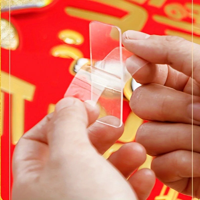 120 Pieces of Reusable Transparent Double-sided Tape