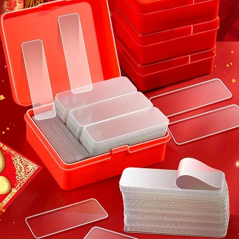120 Pieces of Reusable Transparent Double-sided Tape