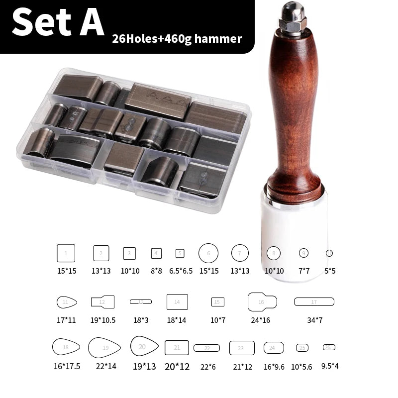 Hollow Punch Cutter Tool Kit
