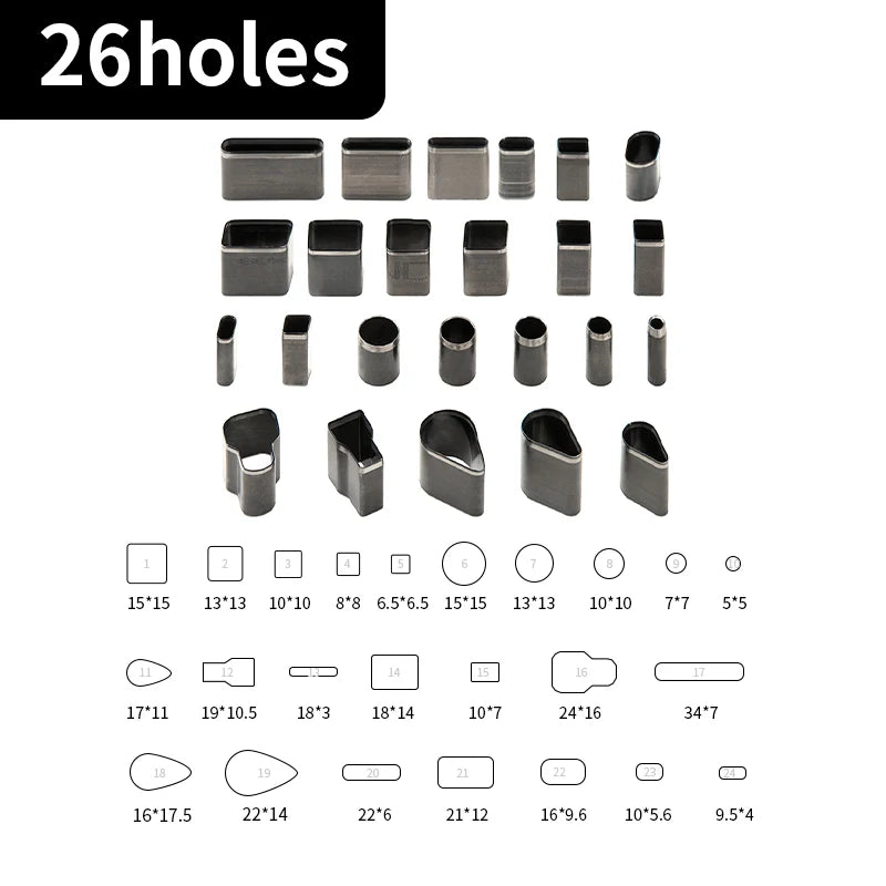 Hollow Punch Cutter Tool Kit