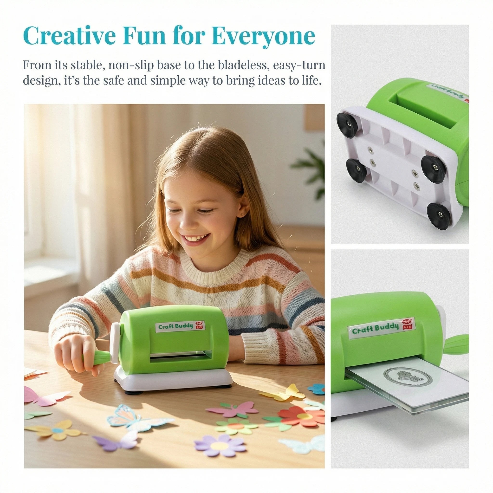 Craft Buddy Manual Die Cutting & Embossing Machine