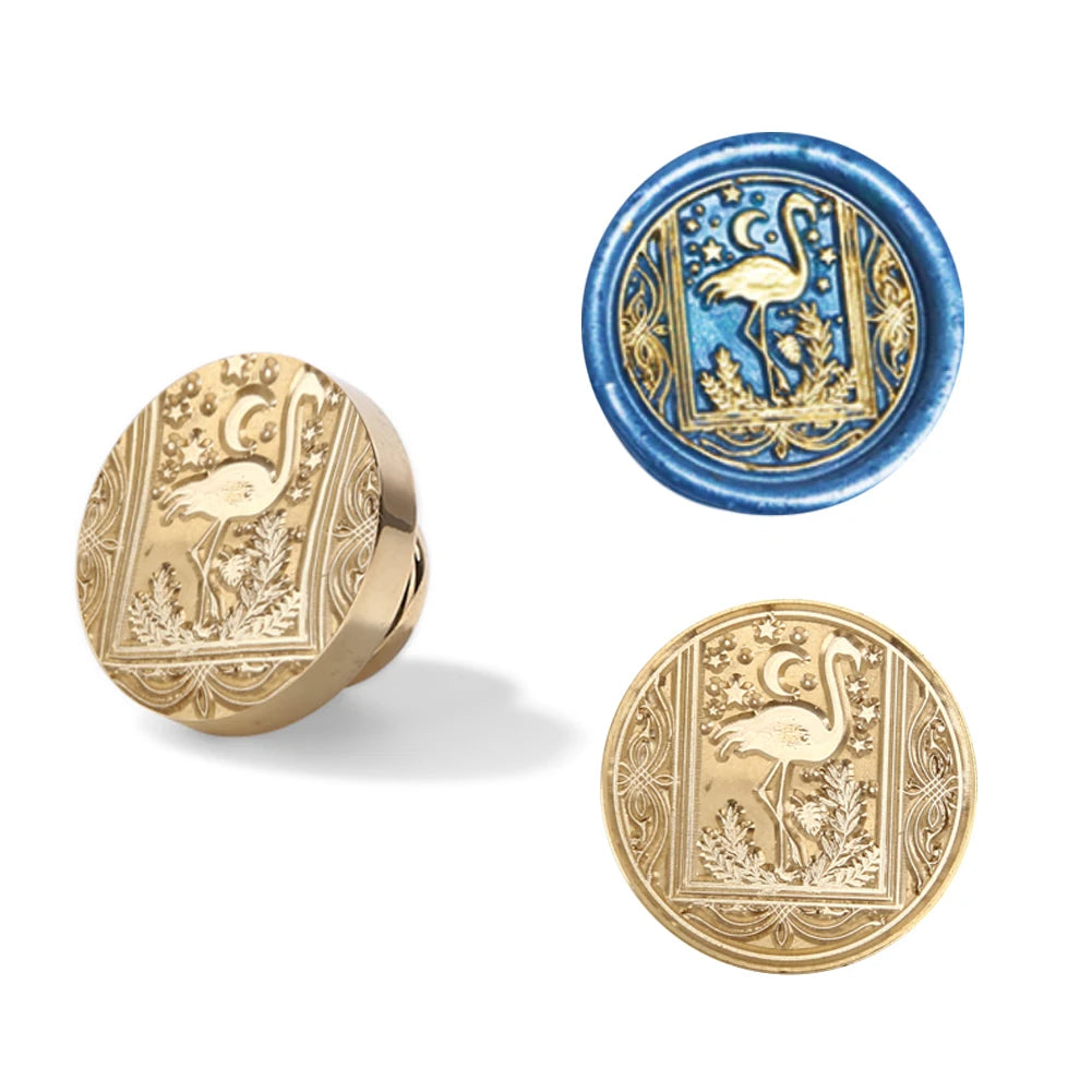 Retro Animal Wax Seal Head