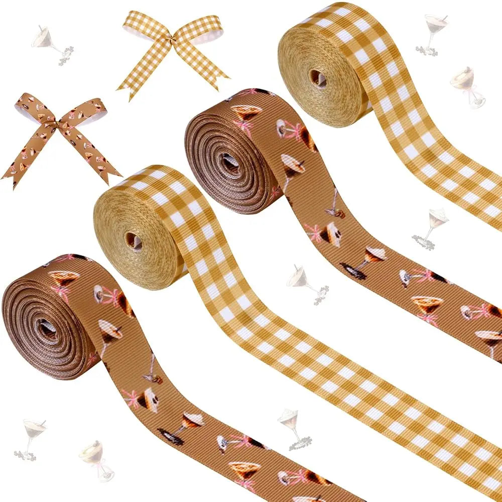 4 Rolls Chinoiserie Craft Ribbons
