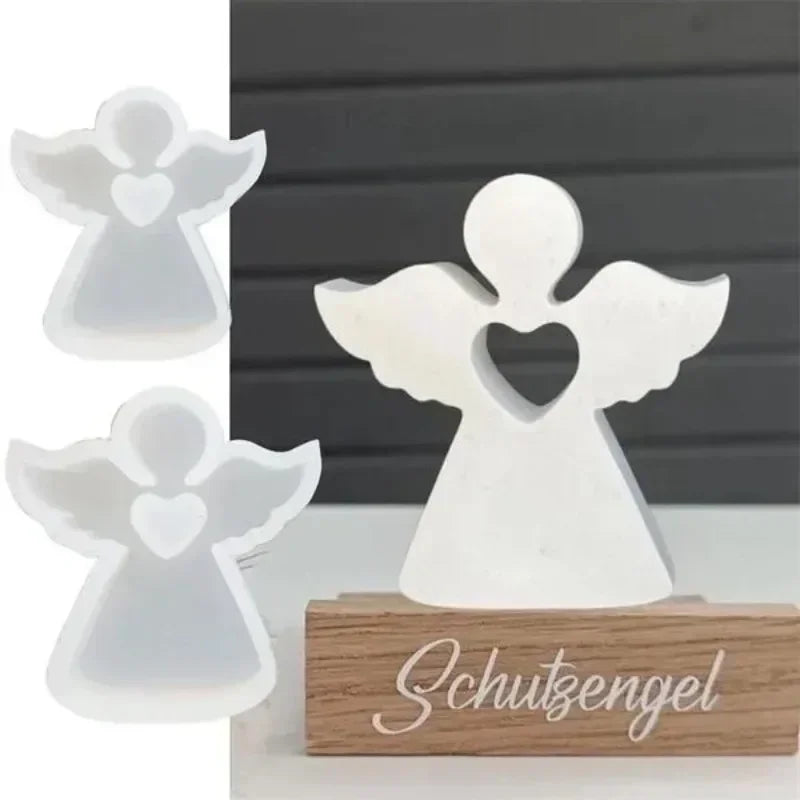 Heart Angel Silicone Mold