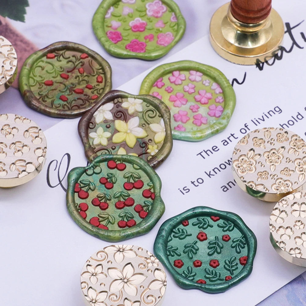 Flower Wax Stamp Heads