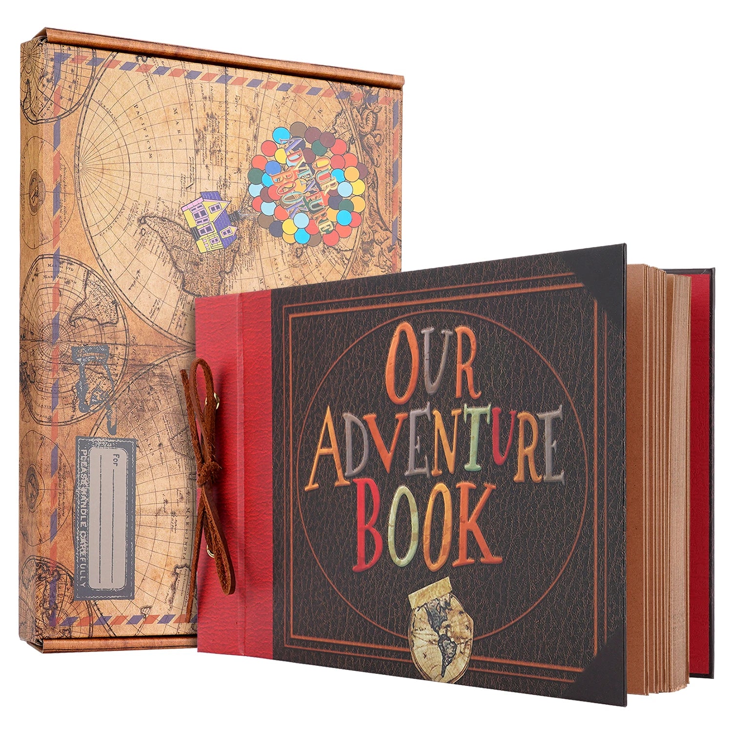 Our Adventure Book Photo Album and stickers