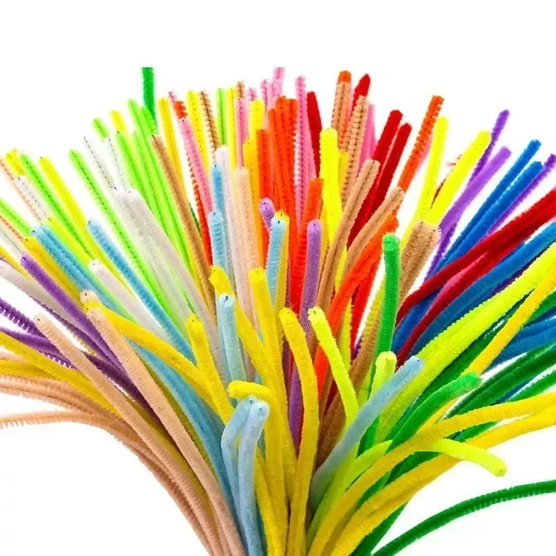 Colorful Chenille Stem Pipe Cleaners