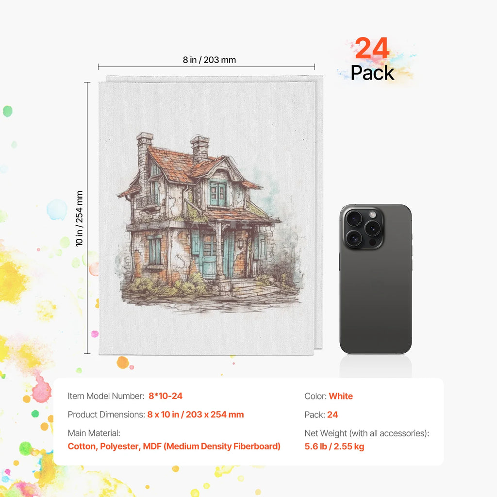 Paint Canvas Boards