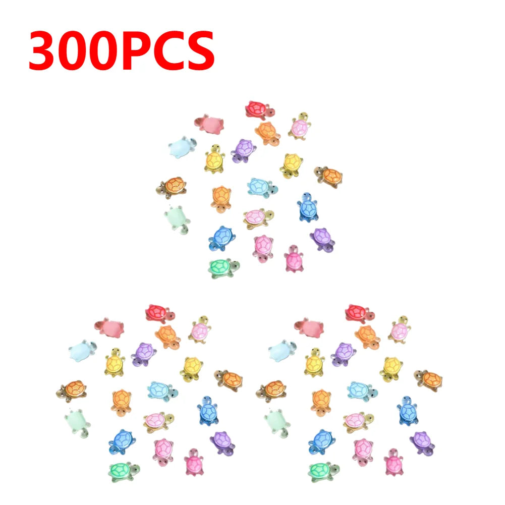 Mini Resin Night Glow Turtle Figurines