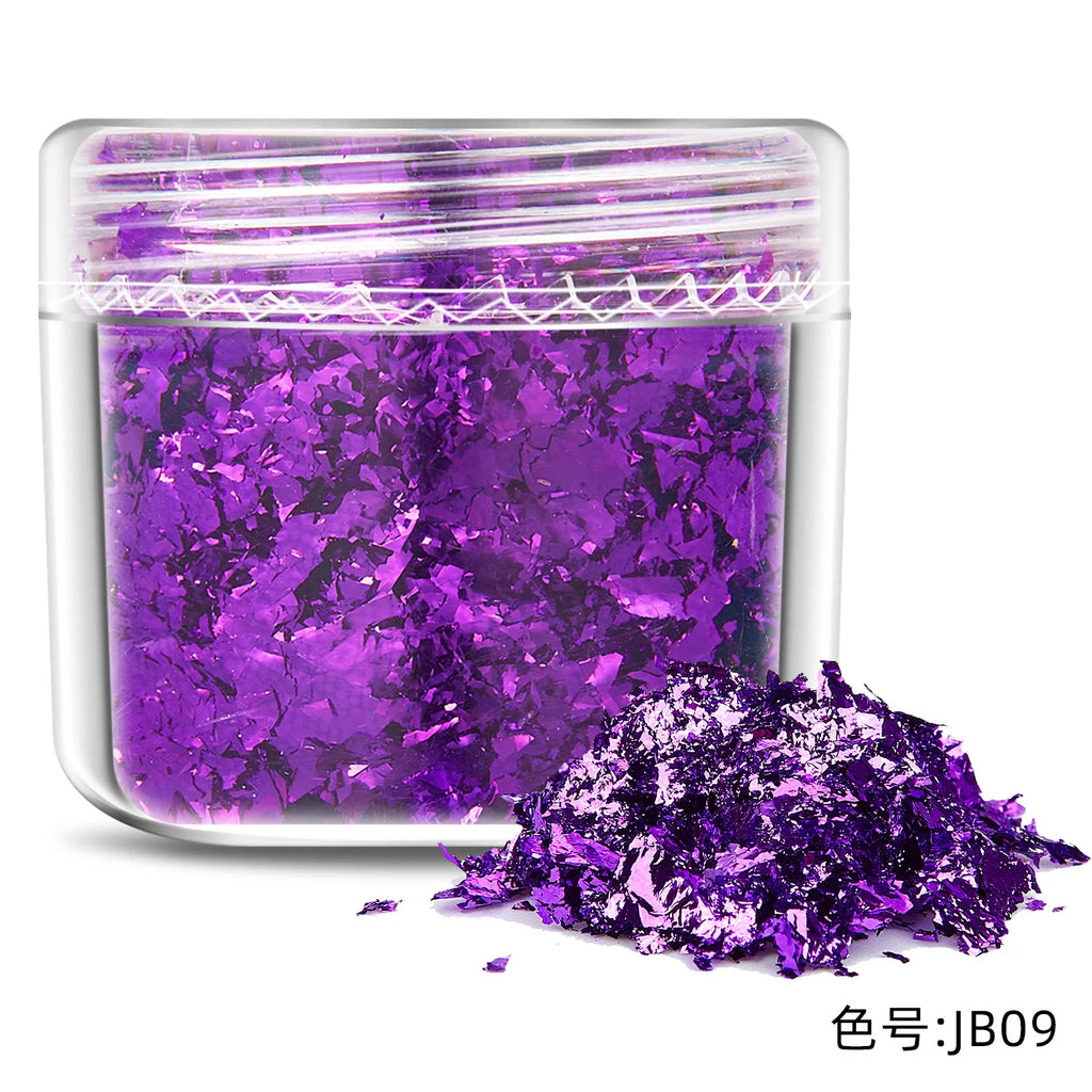 Glitter Foil Flakes for Resin and Jewelry
