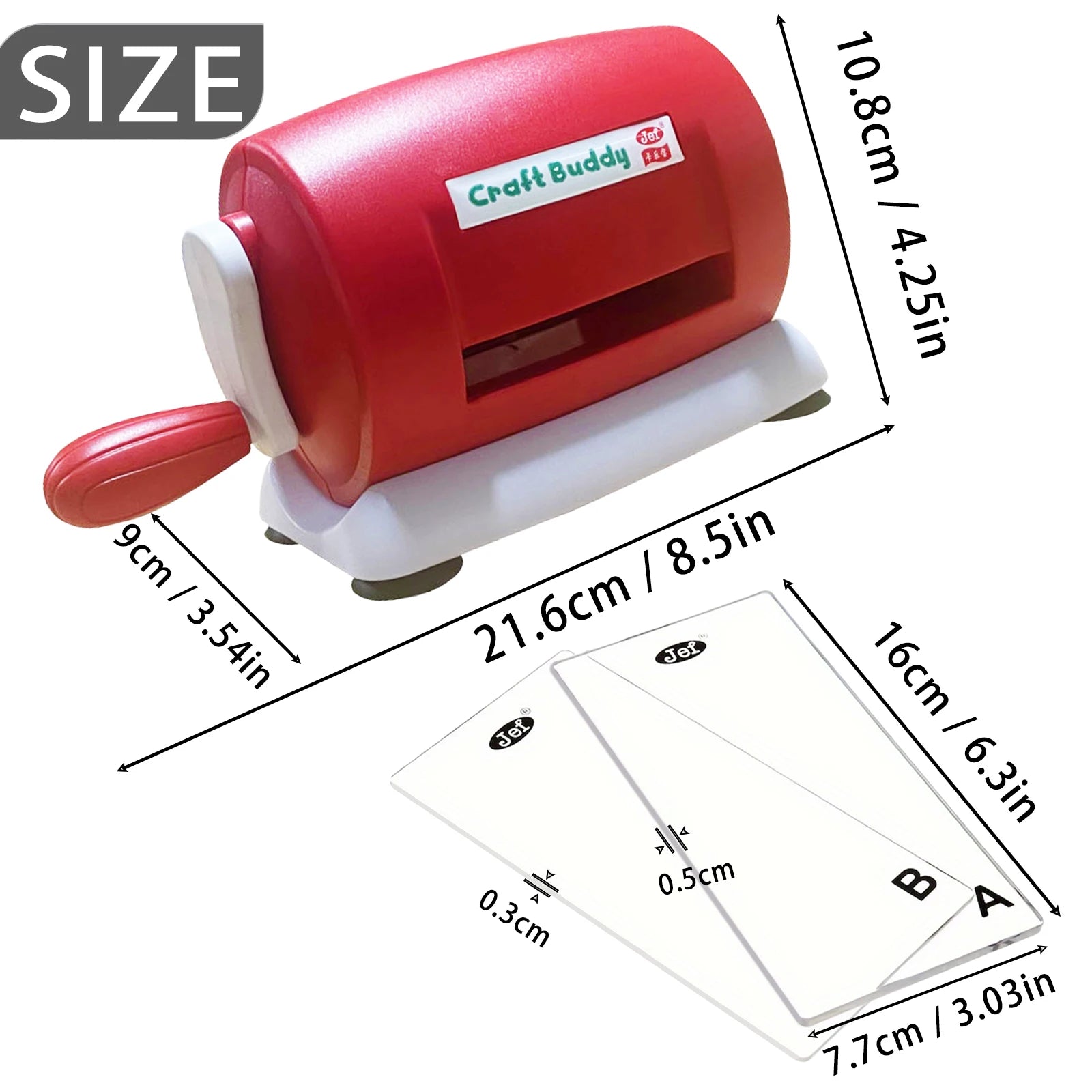 Craft Buddy Manual Die Cutting & Embossing Machine