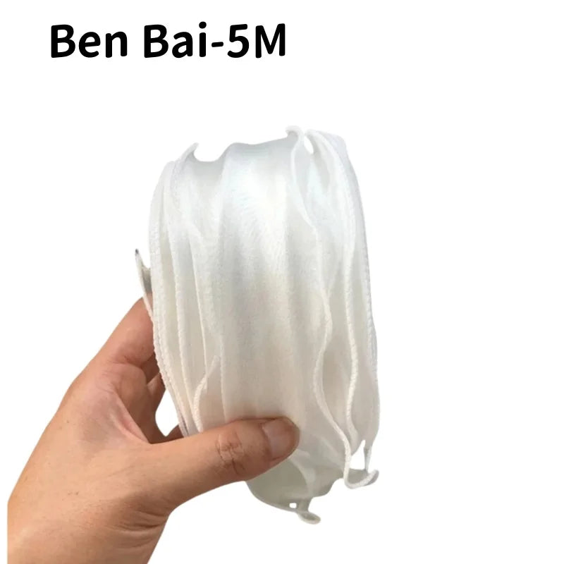 5M Organza Ribbon Wavy Edge