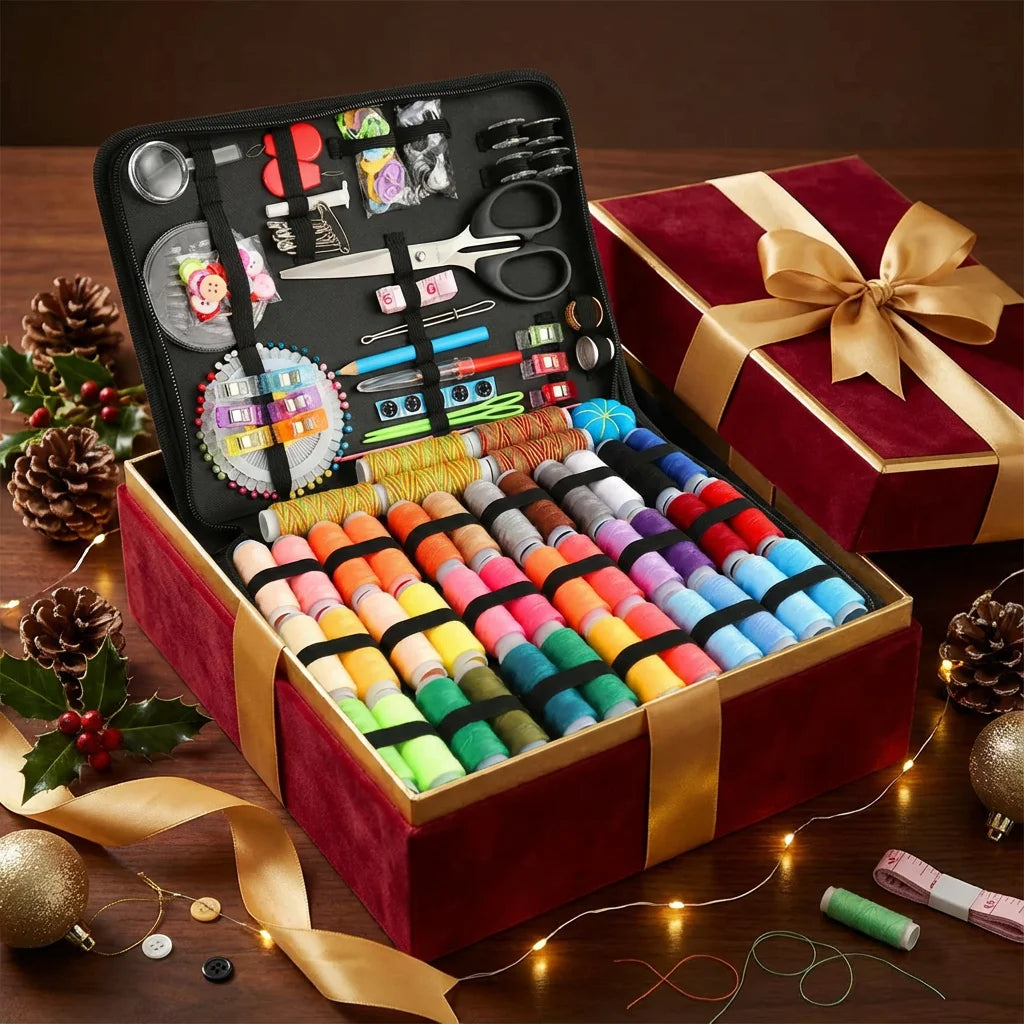 Large Portable Sewing Kit