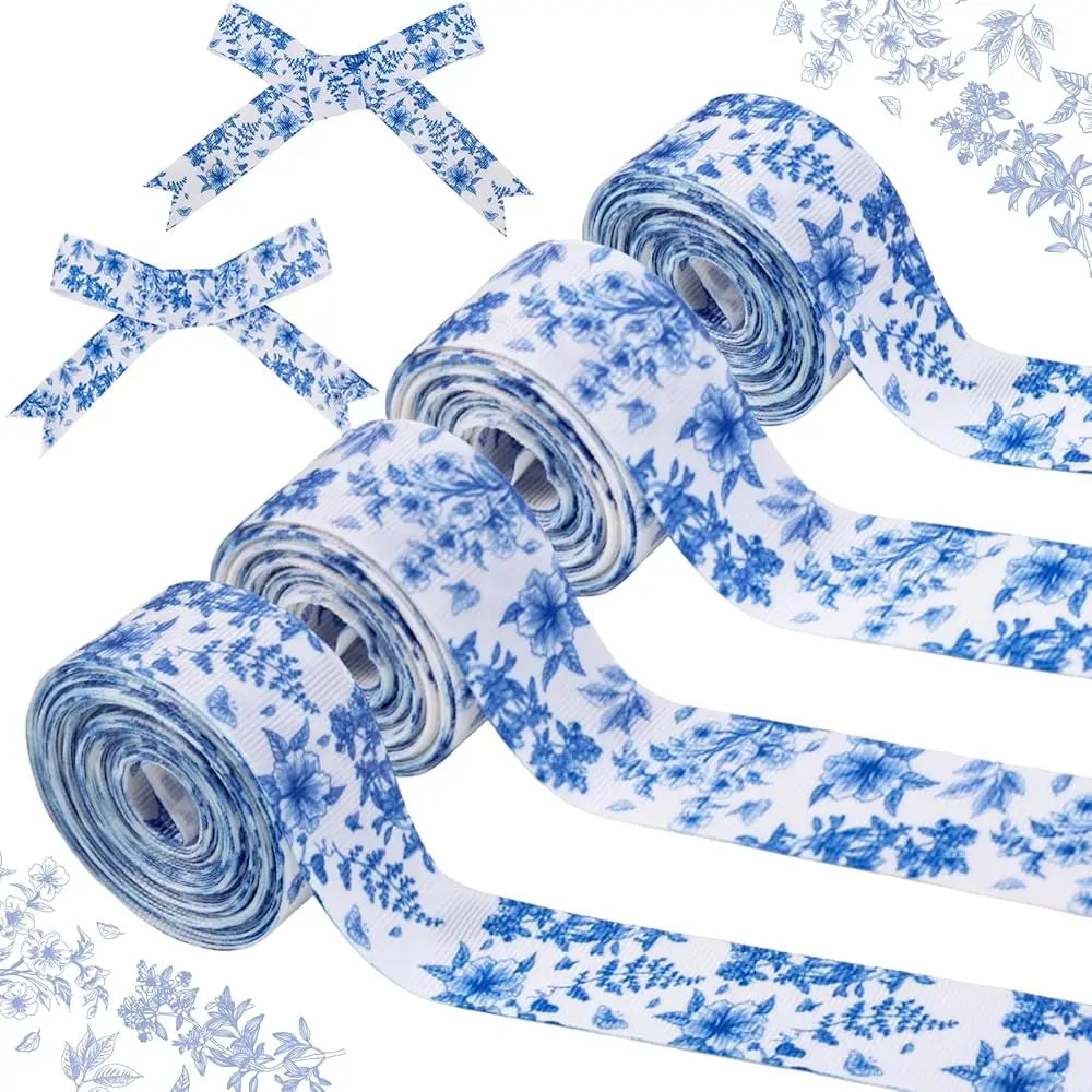 4 Rolls Chinoiserie Craft Ribbons