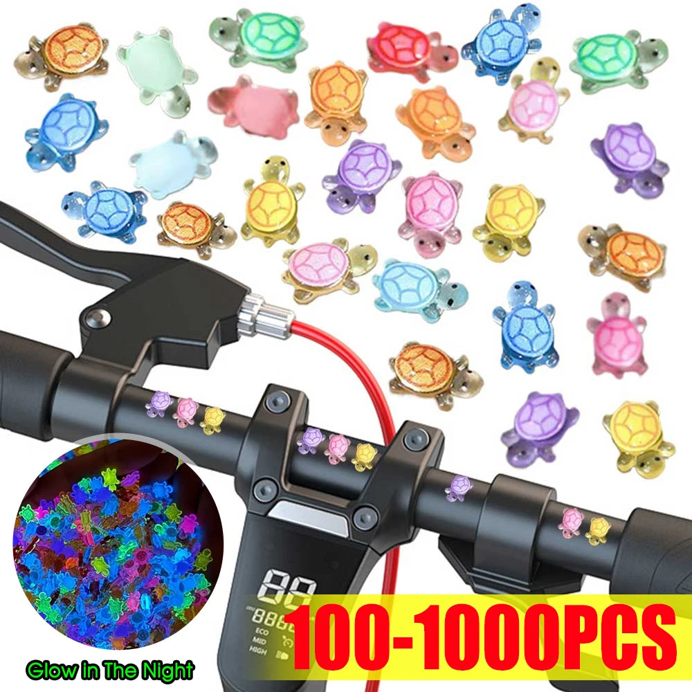 Mini Resin Night Glow Turtle Figurines