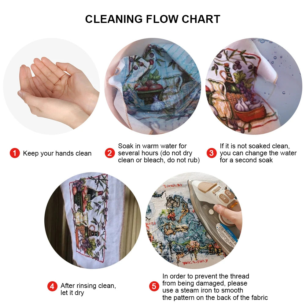 Printed Animal Cross Stitch Kit