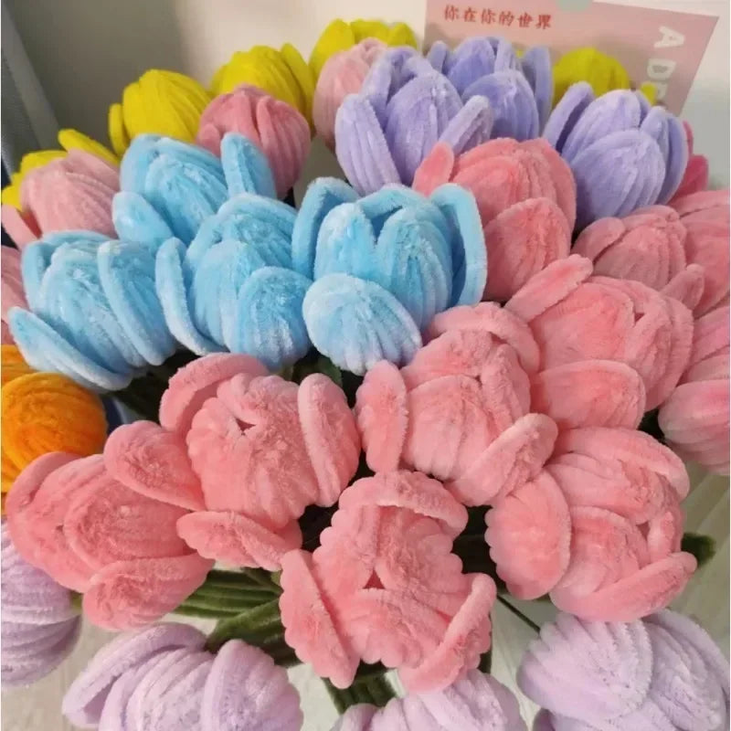 Colorful Chenille Stem Pipe Cleaners