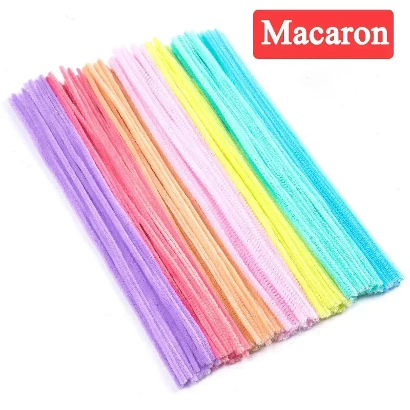 Colorful Chenille Stem Pipe Cleaners