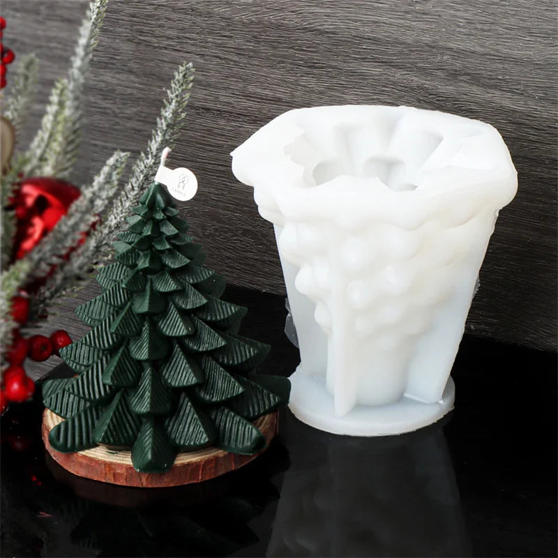 7 Styles 3D Christmas Tree Mold