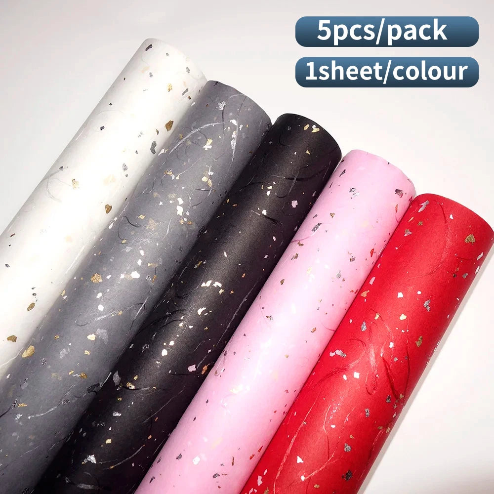 Glitter/Sparkle Wrapping Paper Set