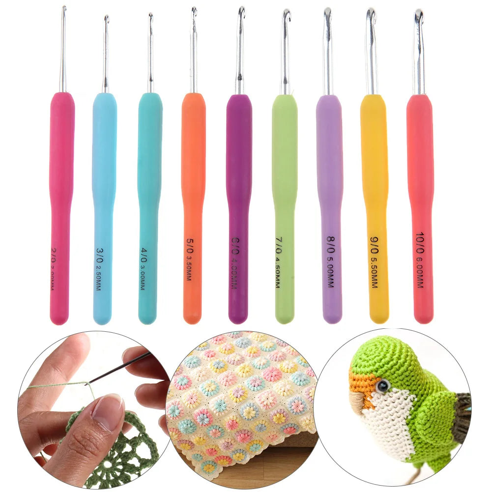 Colorful Crochet Hook Kit