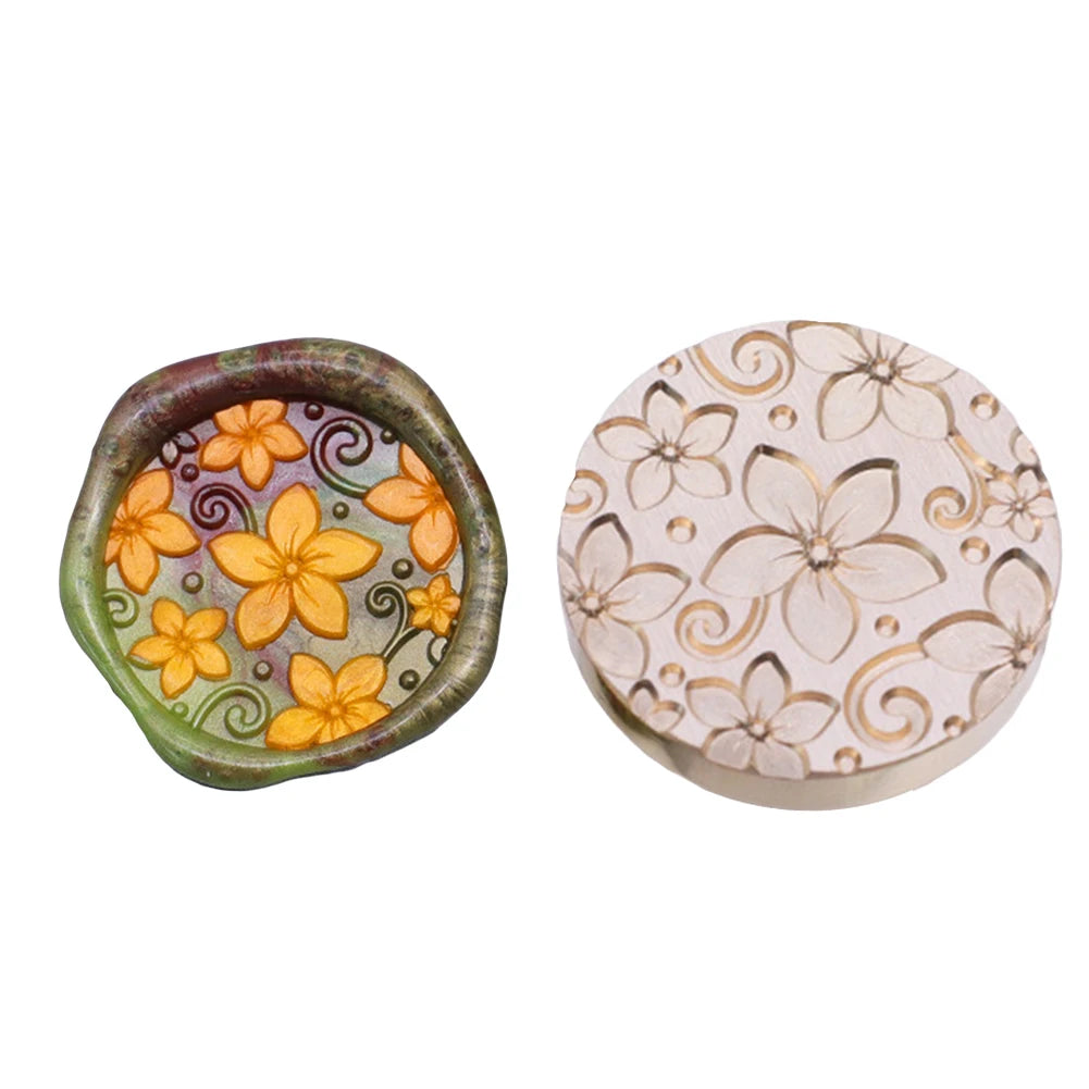 Flower Wax Stamp Heads