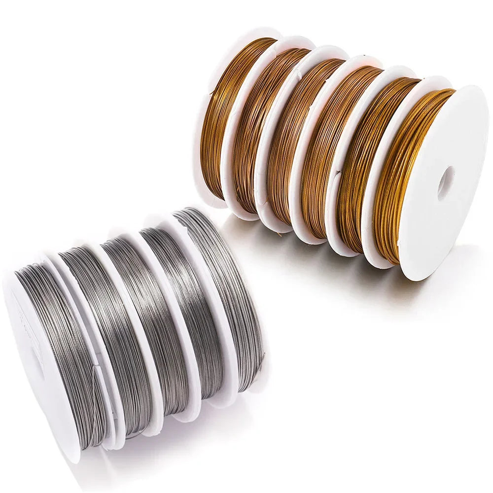 1 Roll Stainless Steel Wire For Beading / Jewelry Making