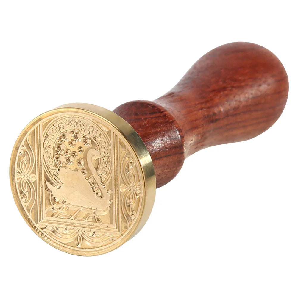 Retro Animal Wax Seal Stamp with handle
