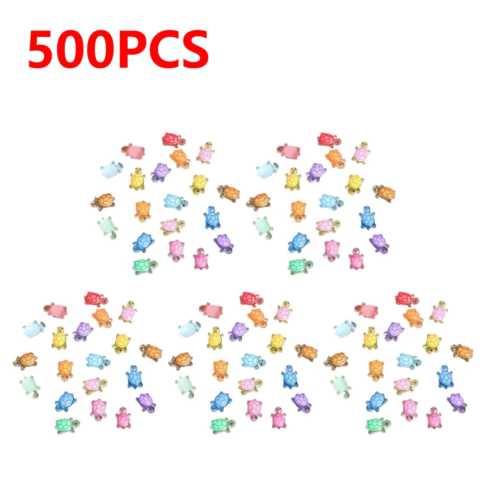 Mini Resin Night Glow Turtle Figurines