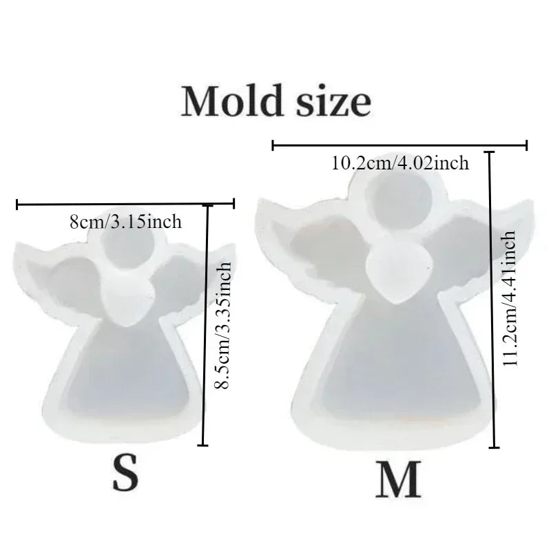 Heart Angel Silicone Mold