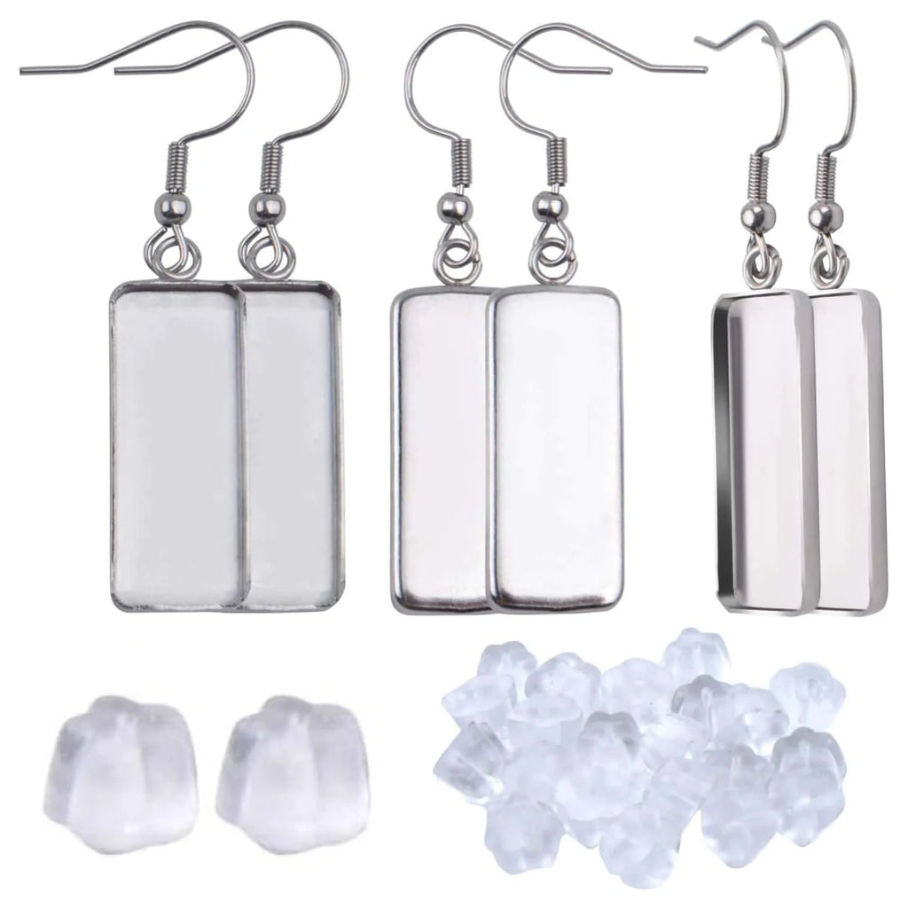 20-Piece Stainless Steel Earring Kit