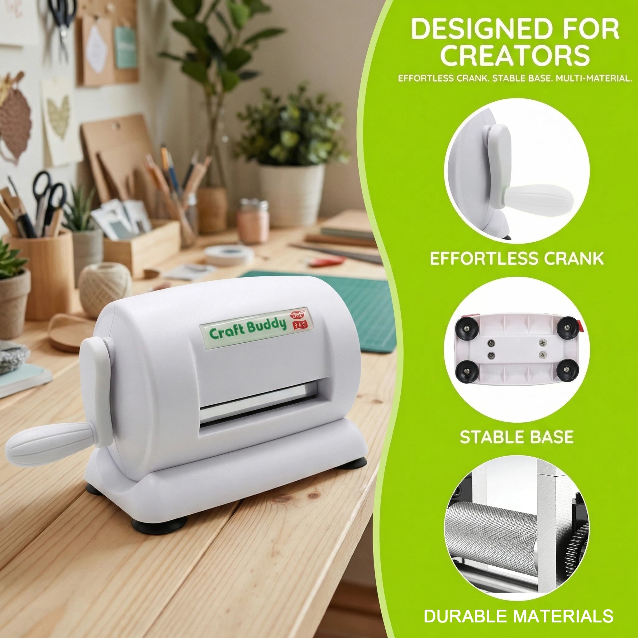 Craft Buddy Manual Die Cutting & Embossing Machine