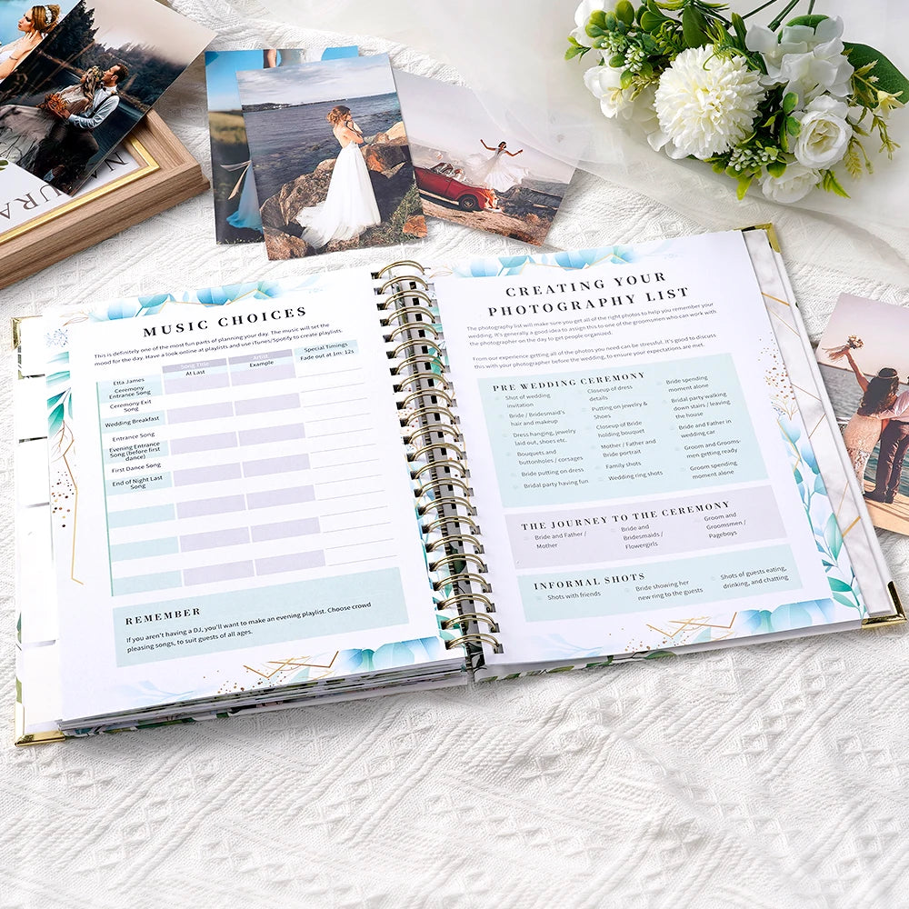 Elegant Wedding Planner Photo Album