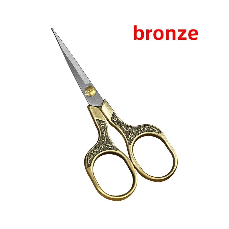 Retro Sewing and Embroidery Scissors Stainless Steel