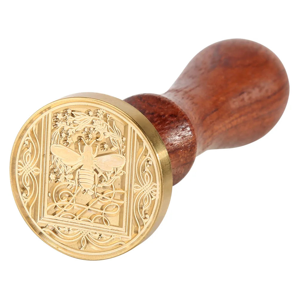 Retro Animal Wax Seal Stamp with handle