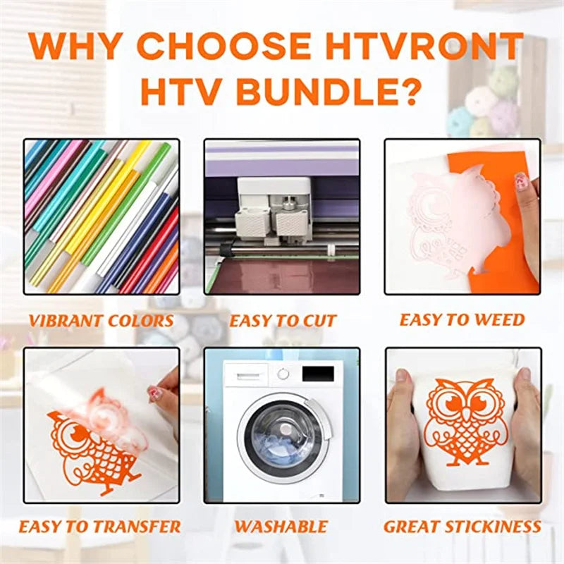 Heat Transfer Vinyl Bundle