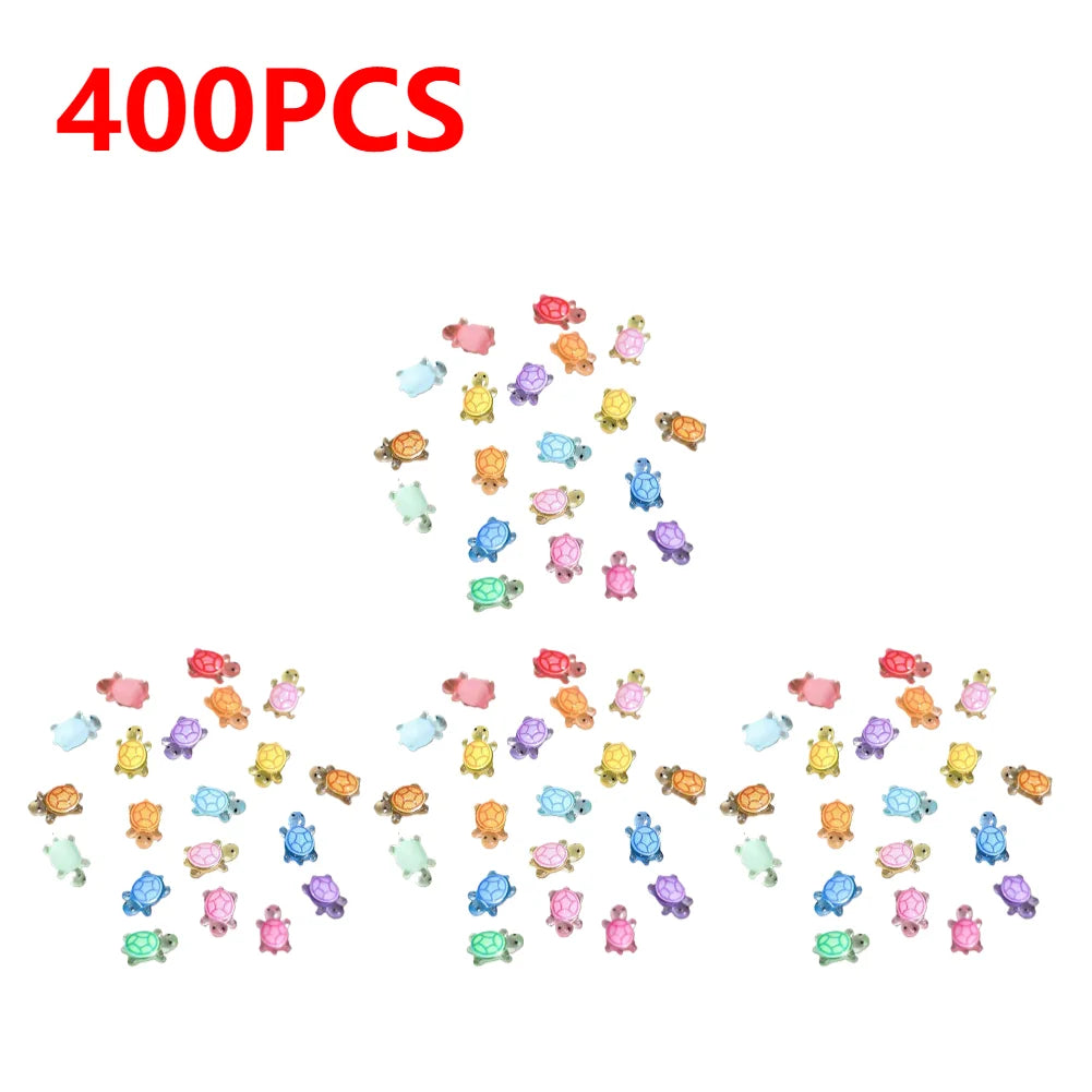 Mini Resin Night Glow Turtle Figurines