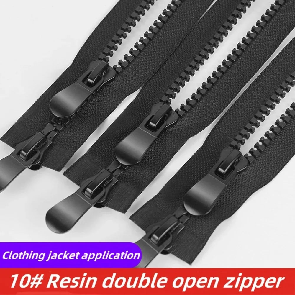 2pcs 60cm-80cm Double Tail Zipper