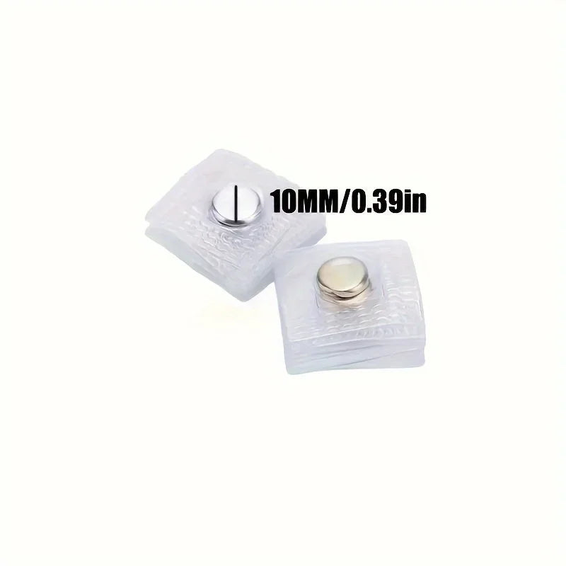 10-Pack Invisible Magnetic Snap Fasteners