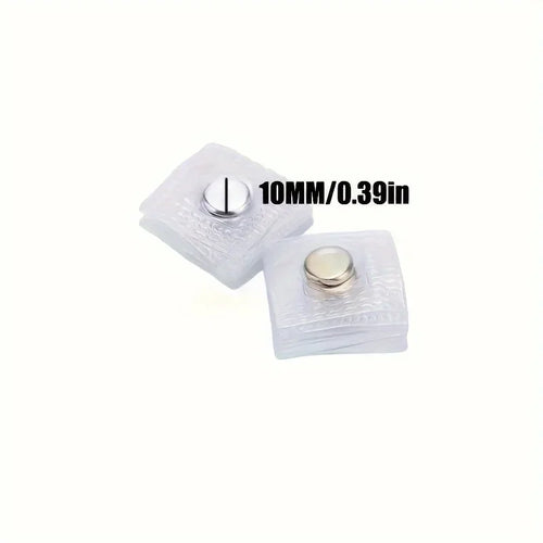 10-Pack Invisible Magnetic Snap Fasteners