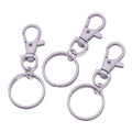 Multicolor Keyring with Lobster Clasp