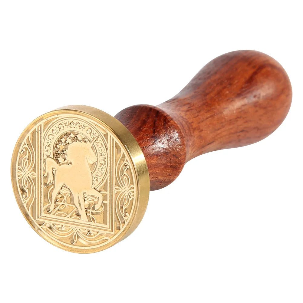 Retro Animal Wax Seal Stamp with handle
