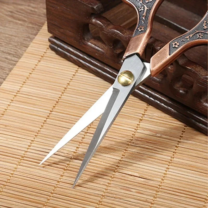 Retro Sewing and Embroidery Scissors Stainless Steel
