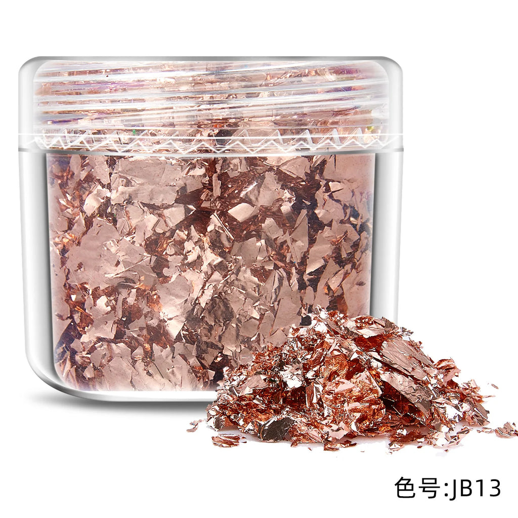 Glitter Foil Flakes for Resin and Jewelry