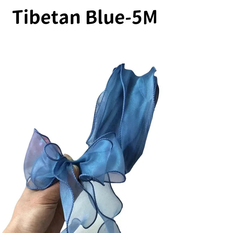 5M Organza Ribbon Wavy Edge