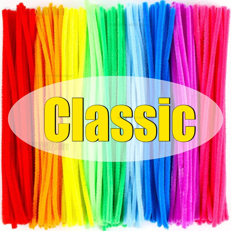 Colorful Chenille Wire Pipe Cleaners