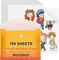 Premium Printable Vinyl Sticker Paper for Inkjet Printer