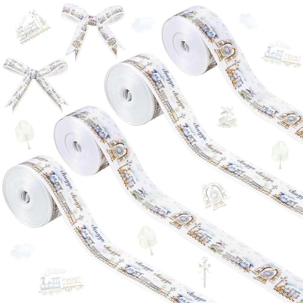 4 Rolls Chinoiserie Craft Ribbons
